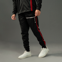 Fireox Tracksuit, Black Red, 2025