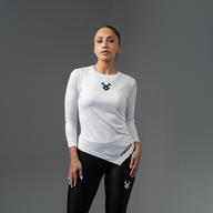 Fireox Women Fitness T-Shirt, White, 2024