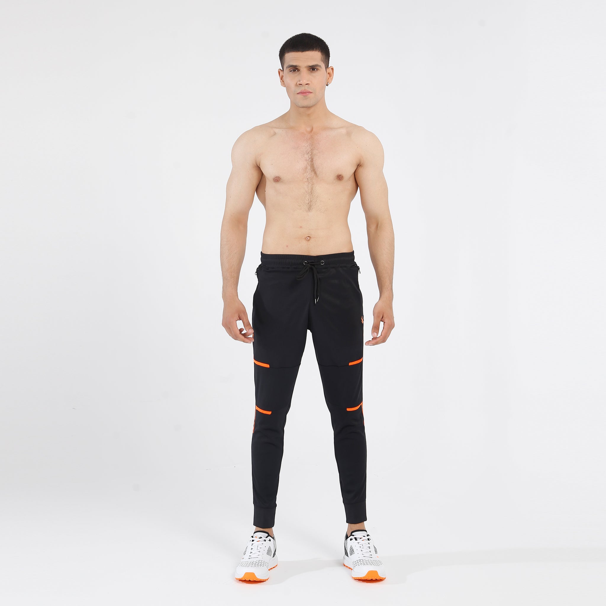 FIREOX Activewear Trouser Black Orange, 2023