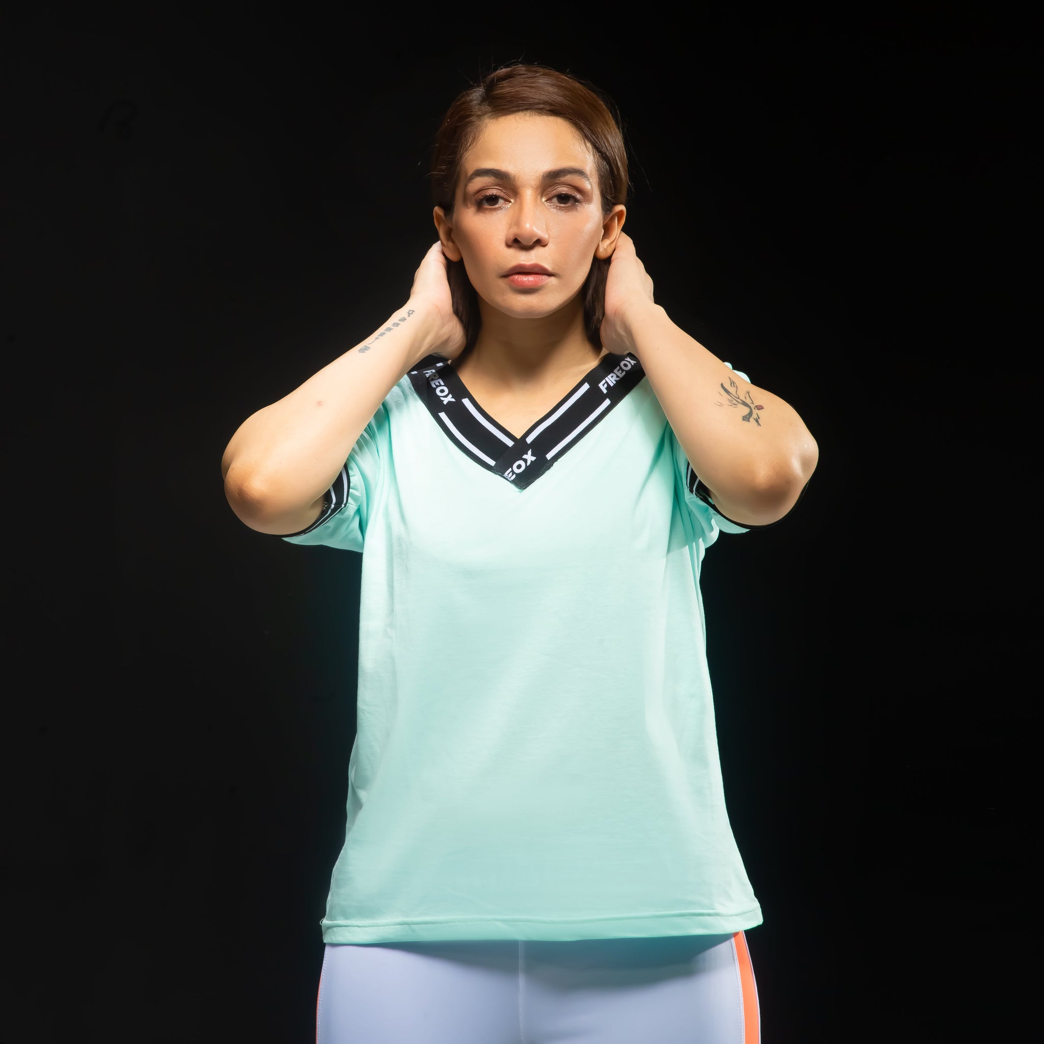 Fireox Women Training T-Shirt 2.0, Mint Blue, 2024