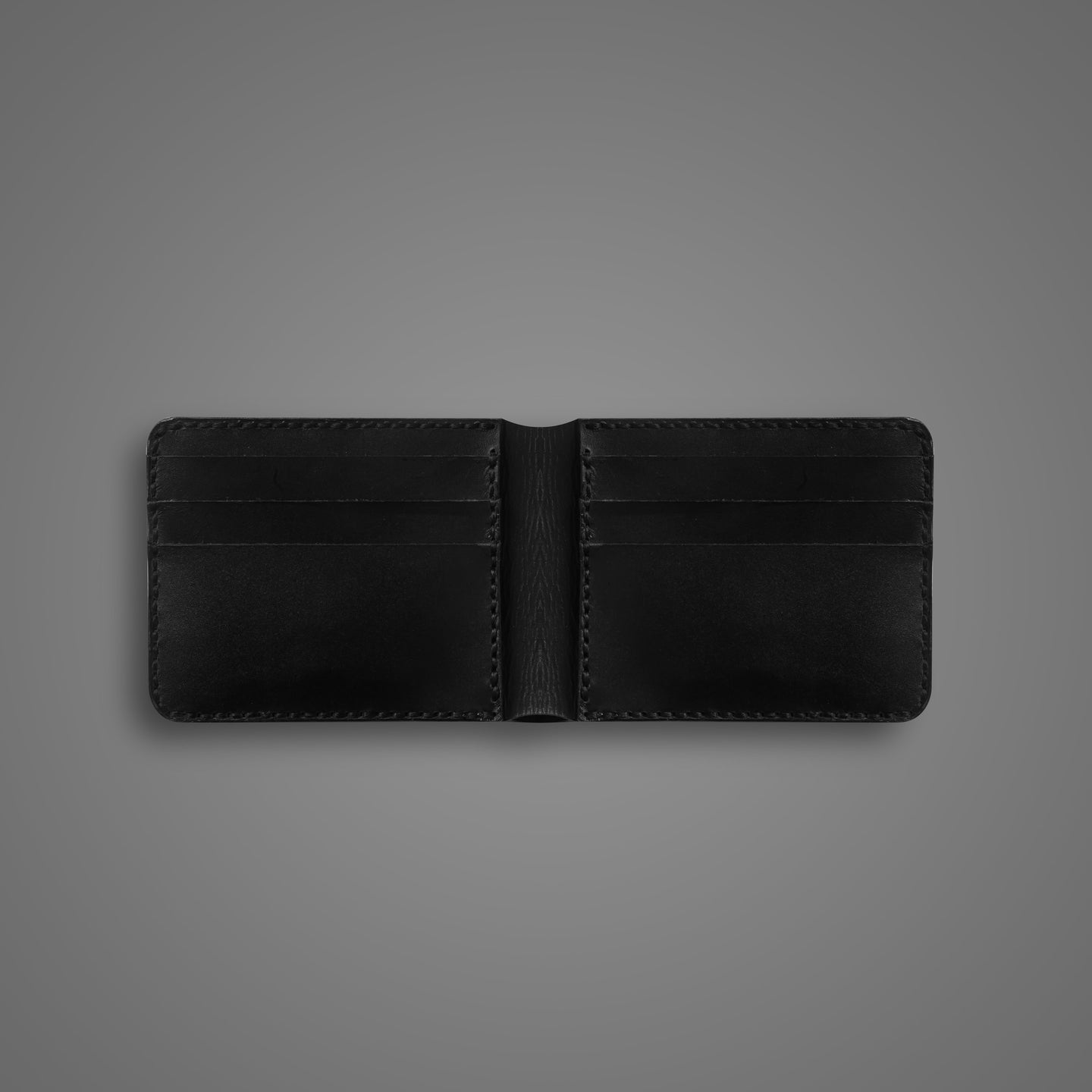 Fireox Bifold Leather Wallet, Black