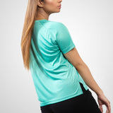 FIREOX Actifit Women T-Shirt, Turquoise, 2022,