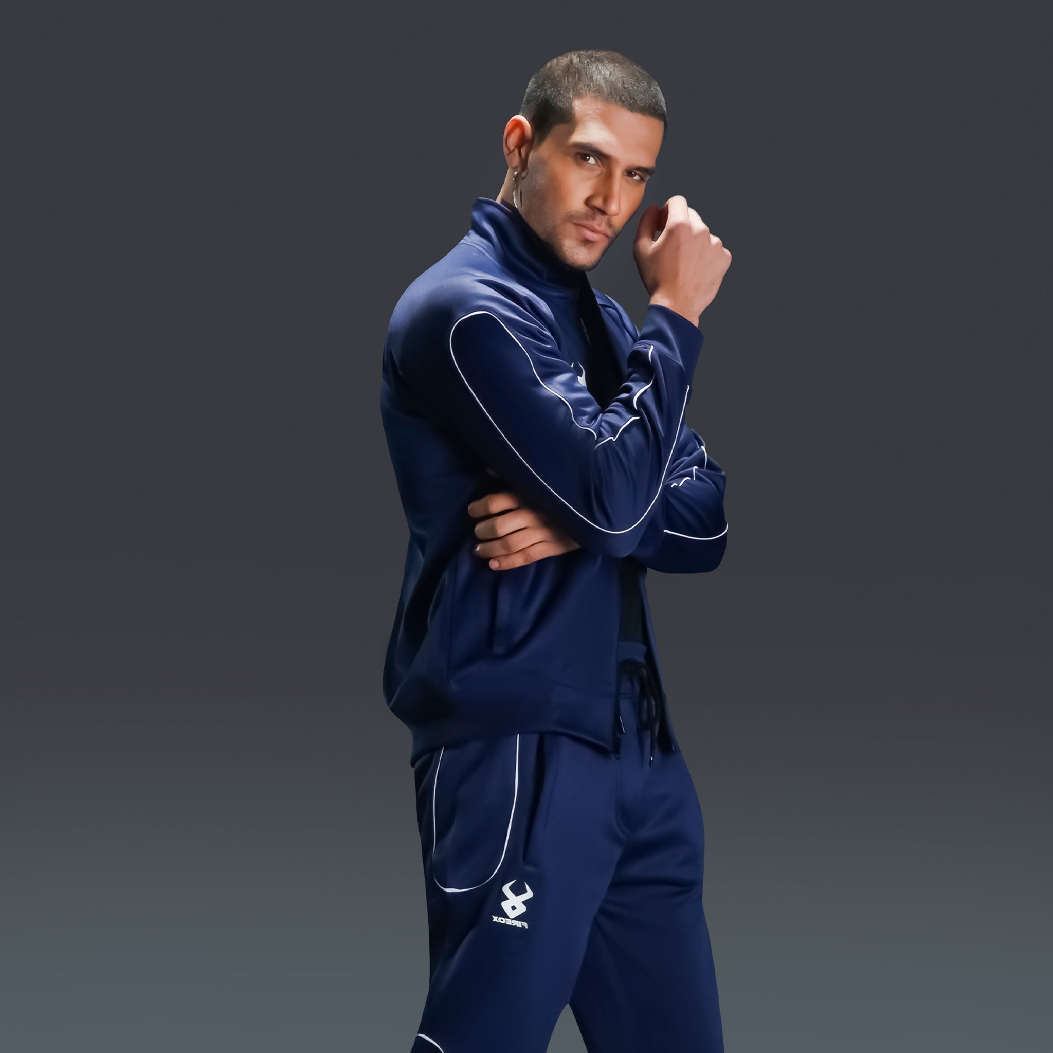 FIREOX HYPERACTIVE TRACKSUIT, NAVY BLUE, 2024