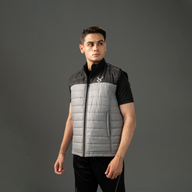 Fireox Sleeveless Jacket, Grey Black, 2025