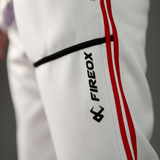 Fireox Tracksuit, White Red, 2025