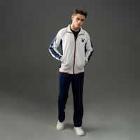 Fireox Activewear Jacket, White Navy Blue, 2025