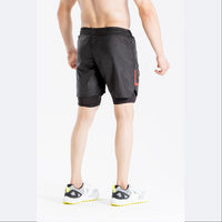 FIREOX Actifit Shorts, Black Red, 2023