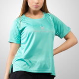 FIREOX Actifit Women T-Shirt, Turquoise, 2022,