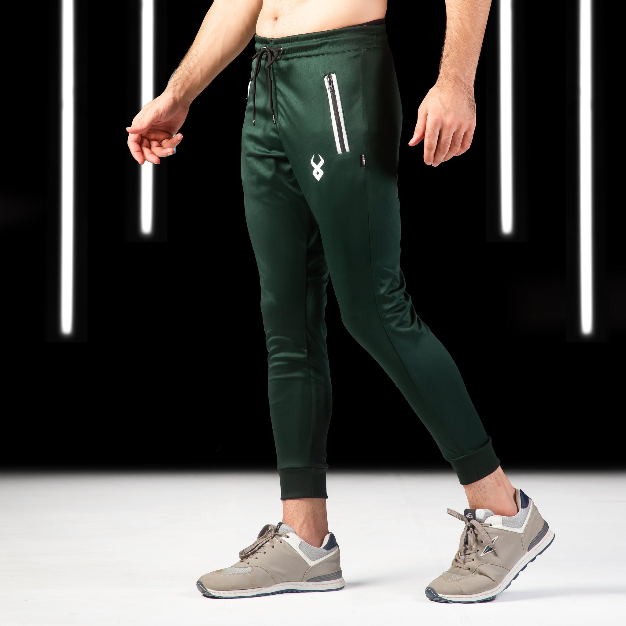 FIREOX Activewear Trouser Plain Green, 2024