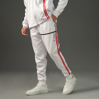 Fireox Tracksuit, White Red, 2025