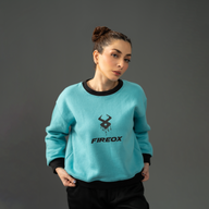 Fireox Women Sweatshirt, Sea Green, 2025