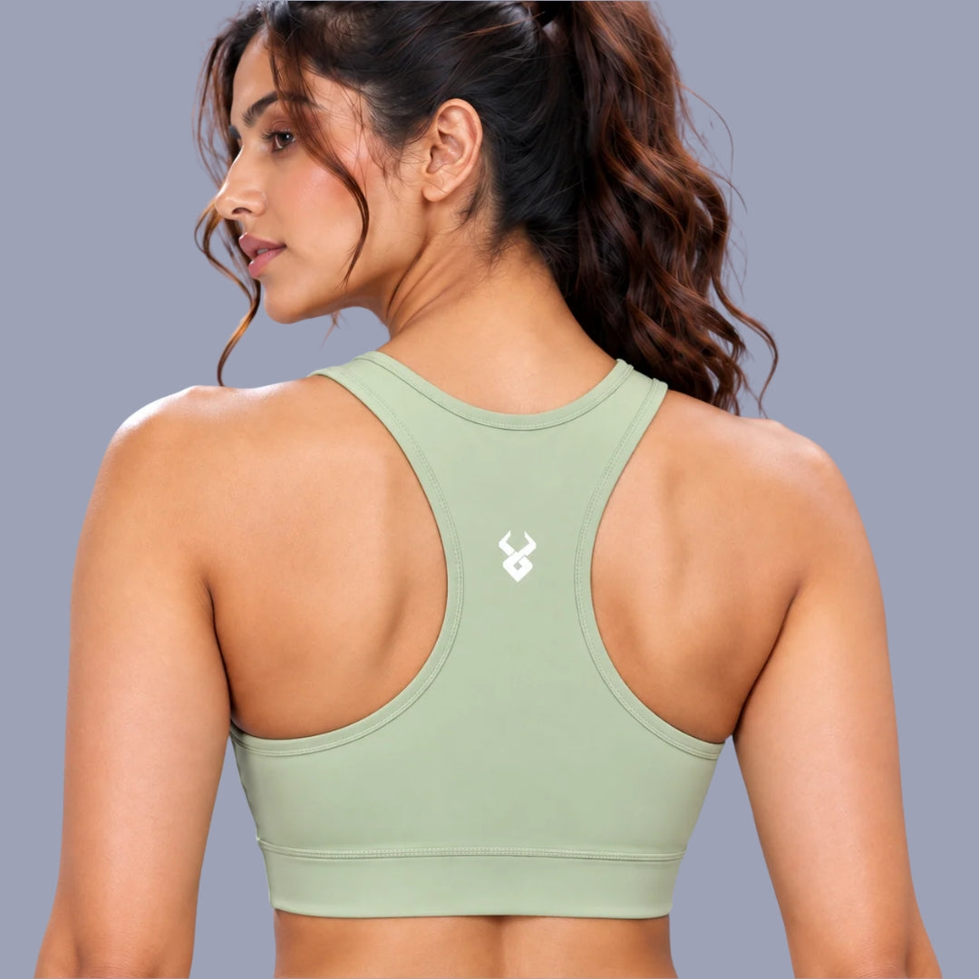 Fireox Sports Bra, Mint Green, 2026