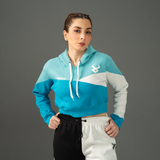 Fireox Women Hoodie, Sea Green Blue, 2025