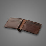 Fireox Bifold Leather Wallet, Brown