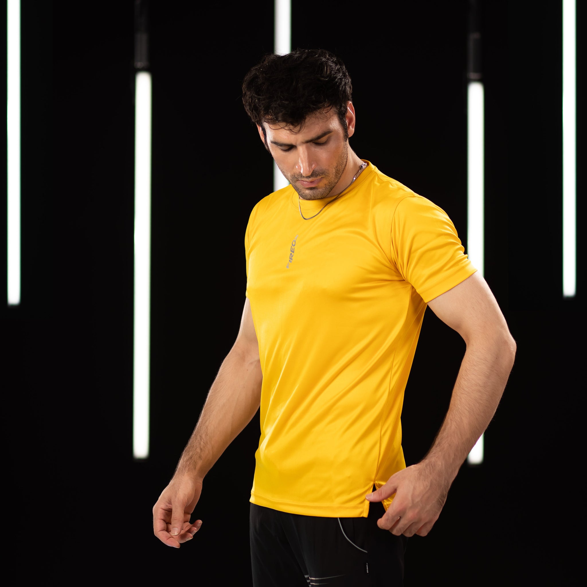 FIREOX Actifit T-Shirt Yellow, D1, 2024