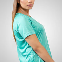 FIREOX Actifit Women T-Shirt, Turquoise, 2022,