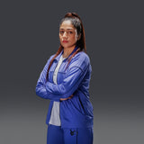 FIREOX WOMEN HYPERACTIVE TRACKSUIT, BLUE, 2024