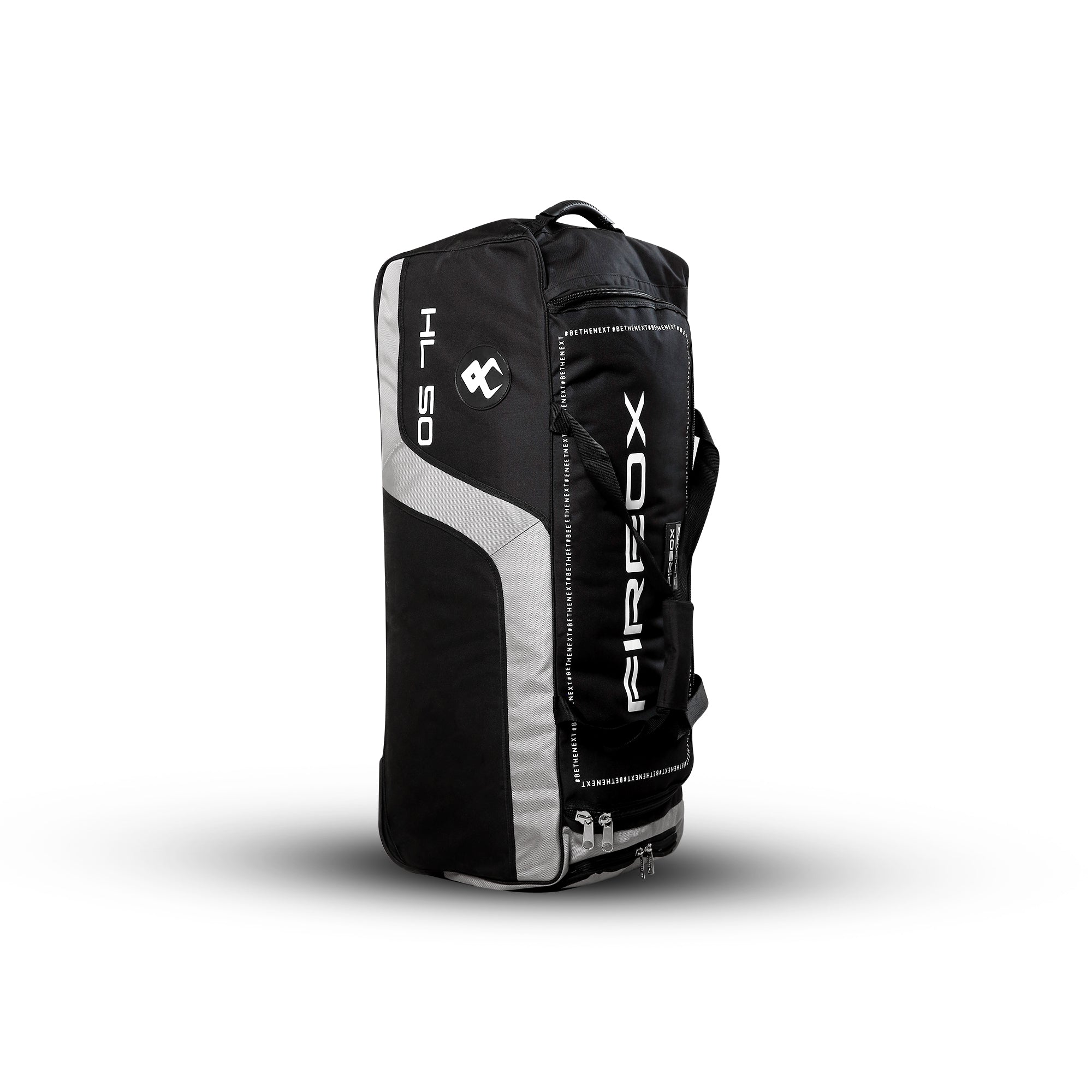 FIREOX HL 50 Black Silver Wheelie Bag