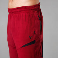 FIREOX Activewear Trouser Maroon Black , 2022 , D2