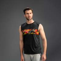 Fireox Actifit Tank Top GTD, Black Red, 2024