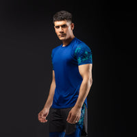 Fireox Unparalleled Actifit T-Shirt , Navy Blue