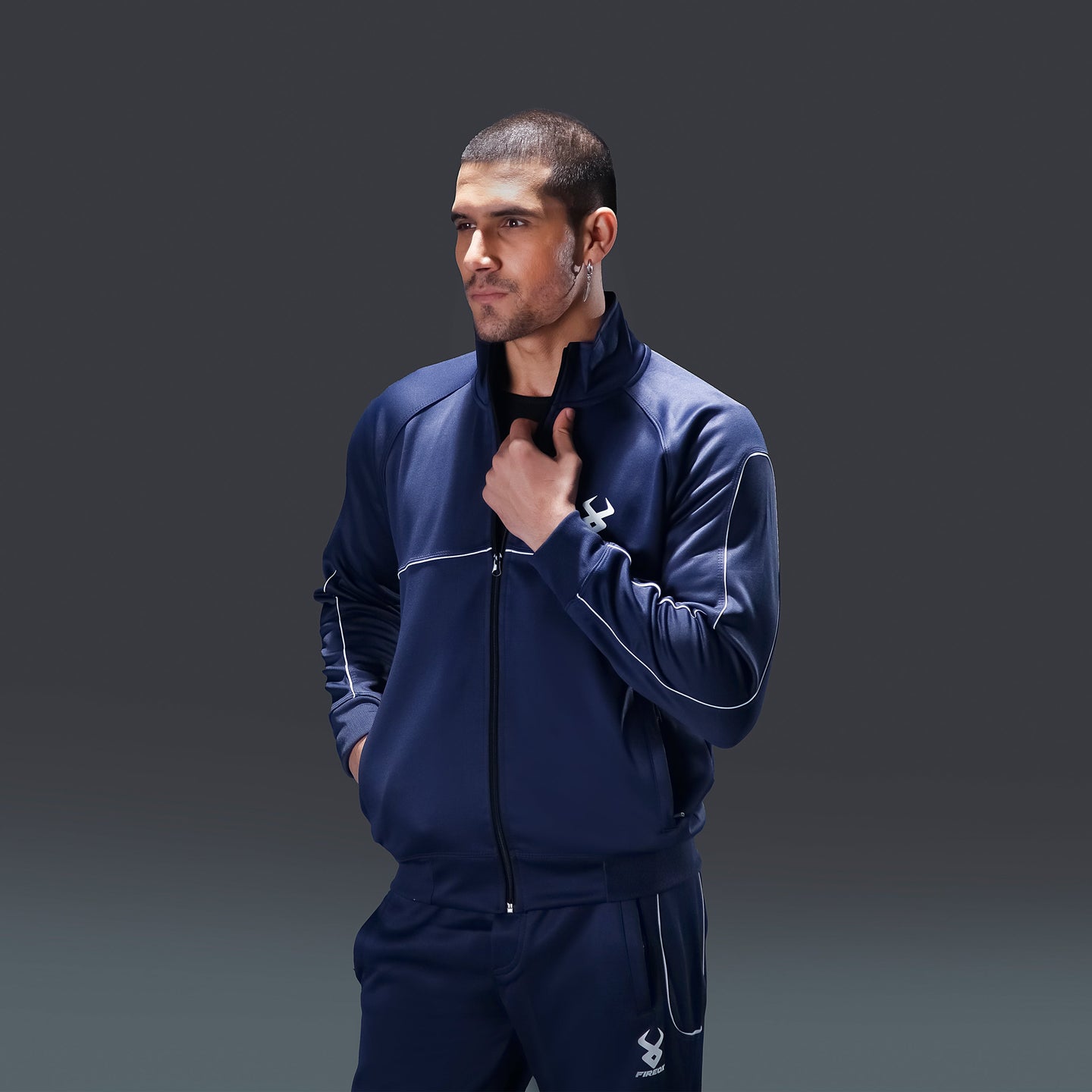 FIREOX HYPERACTIVE TRACKSUIT, NAVY BLUE, 2024