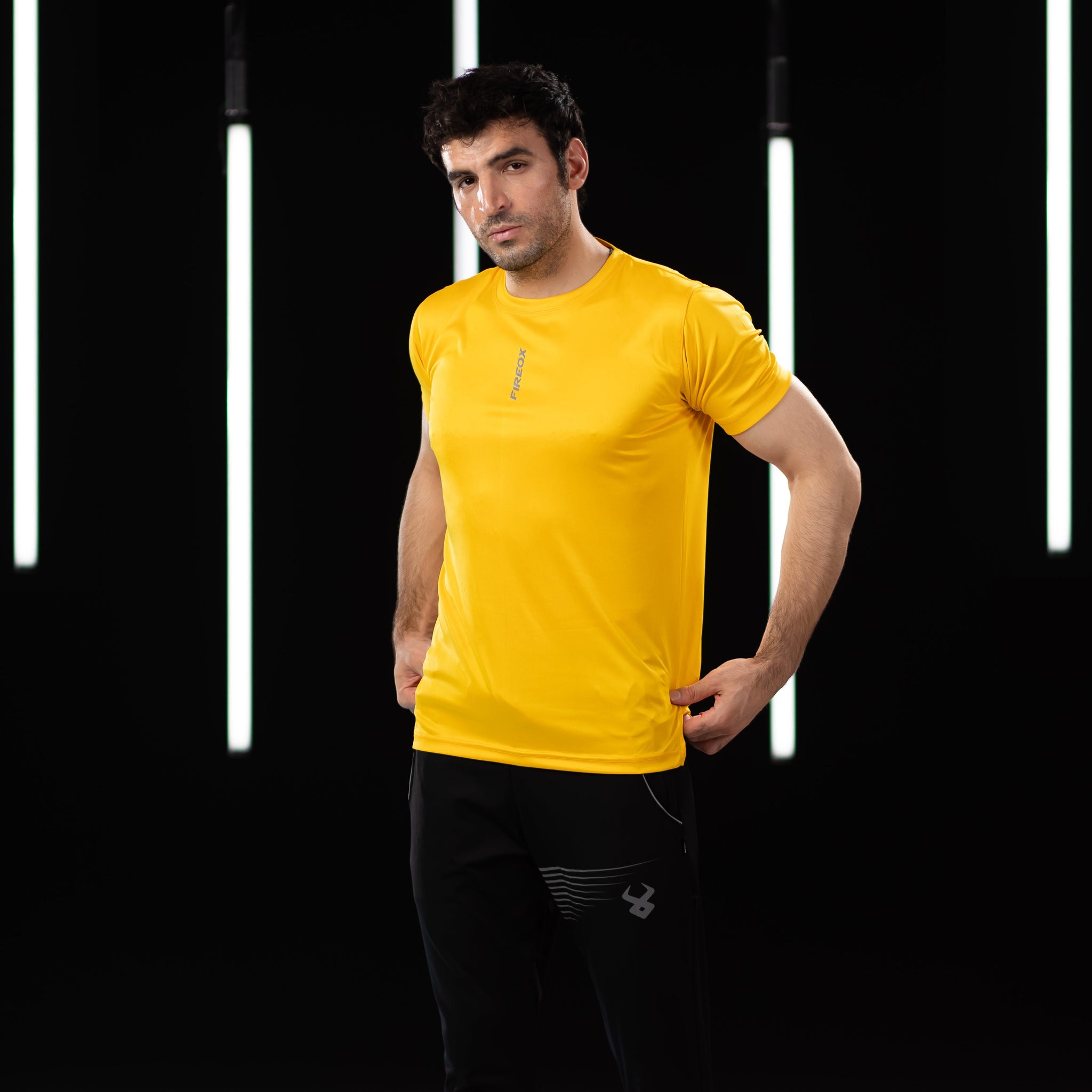 FIREOX Actifit T-Shirt Yellow, D1, 2024