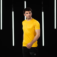 FIREOX Actifit T-Shirt Yellow, D1, 2024