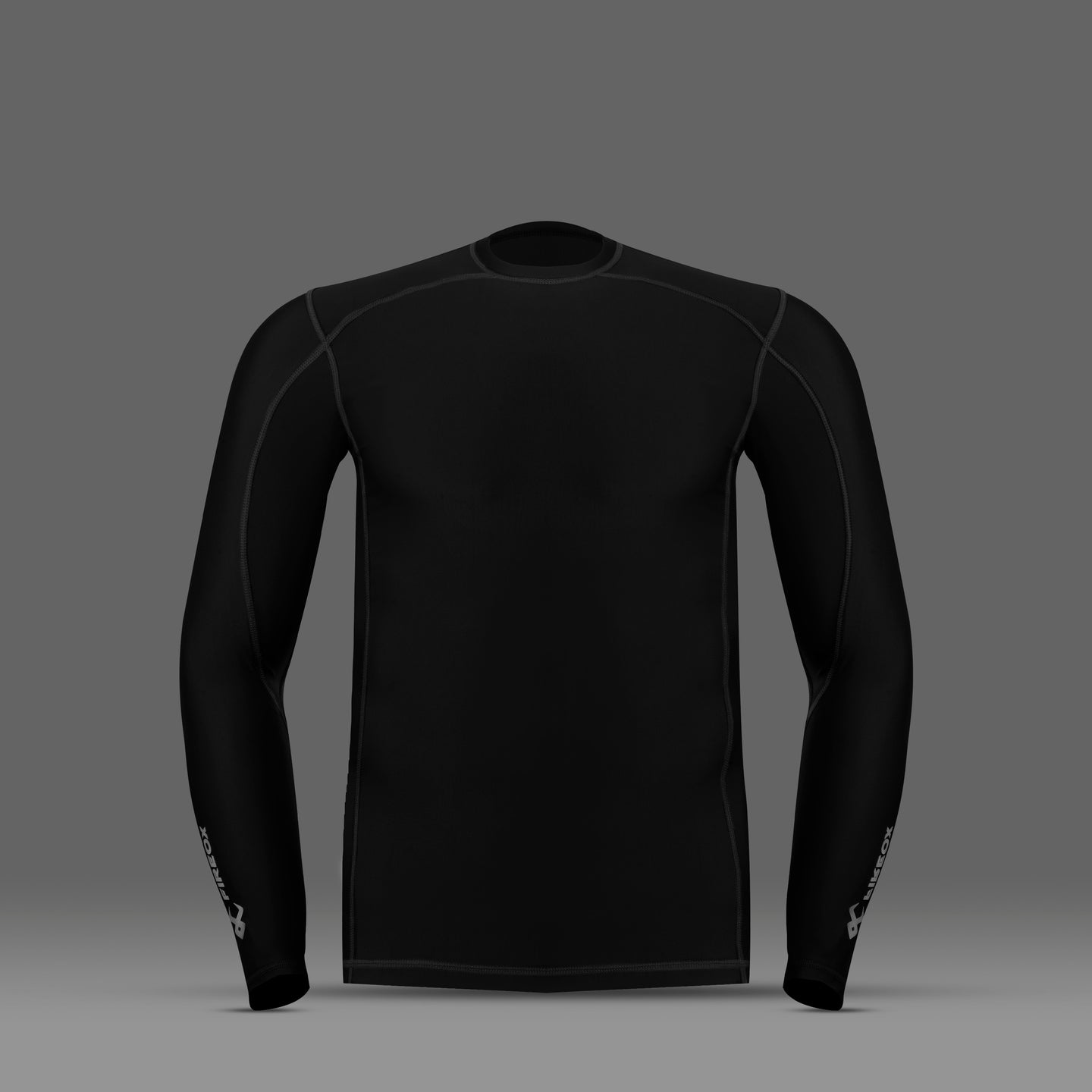 FIREOX Men’s Base Layer Shirt, Black