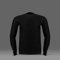 FIREOX Men’s Base Layer Shirt, Black