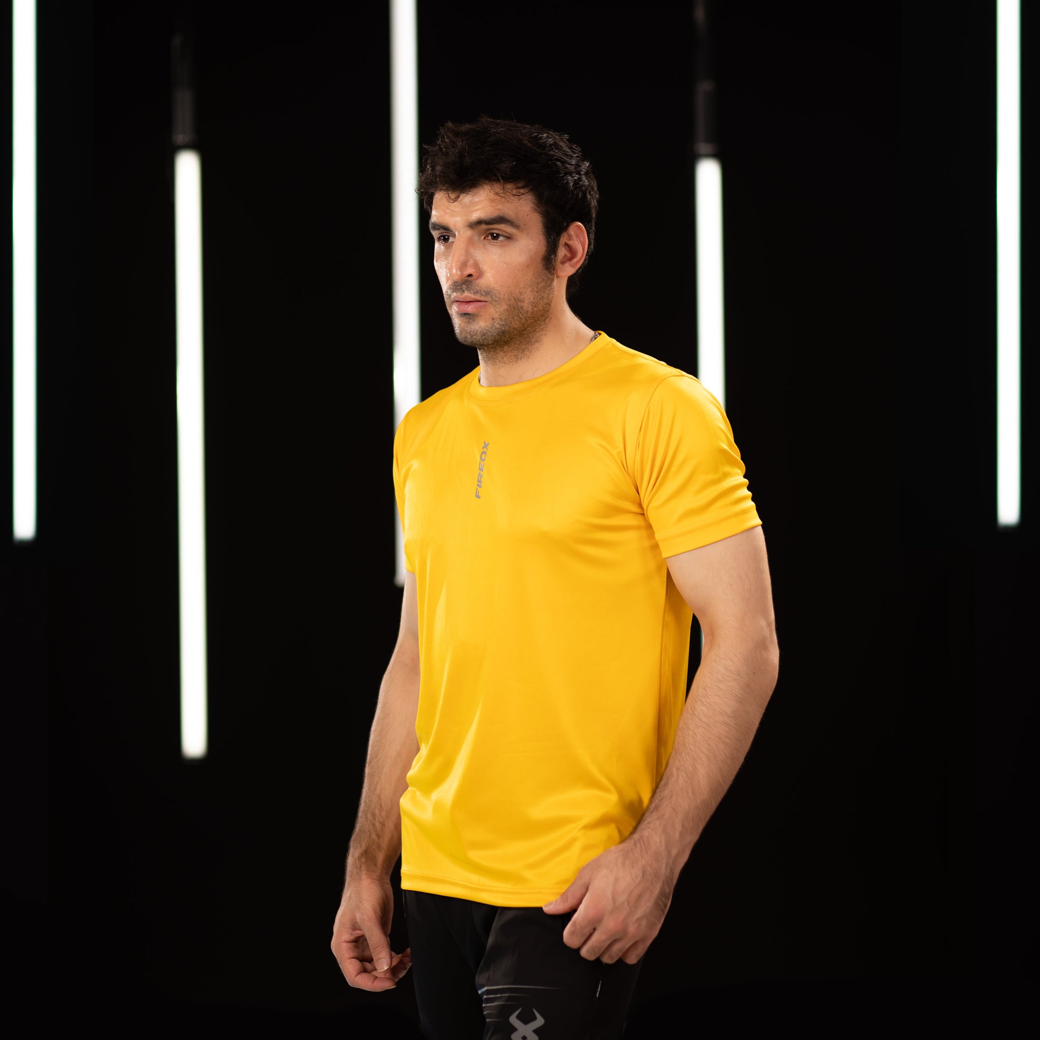 FIREOX Actifit T-Shirt Yellow, D1, 2024