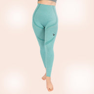 Fireox Yoga Pants, Cyan