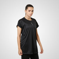 Fireox Hybrid Women T-Shirt, Black, 2023