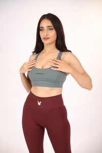 Fireox Sports Bra, Grey