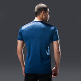 Fireox Activewear T-Shirt, Navy Blue, 2024