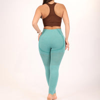 Fireox Yoga Pants, Cyan