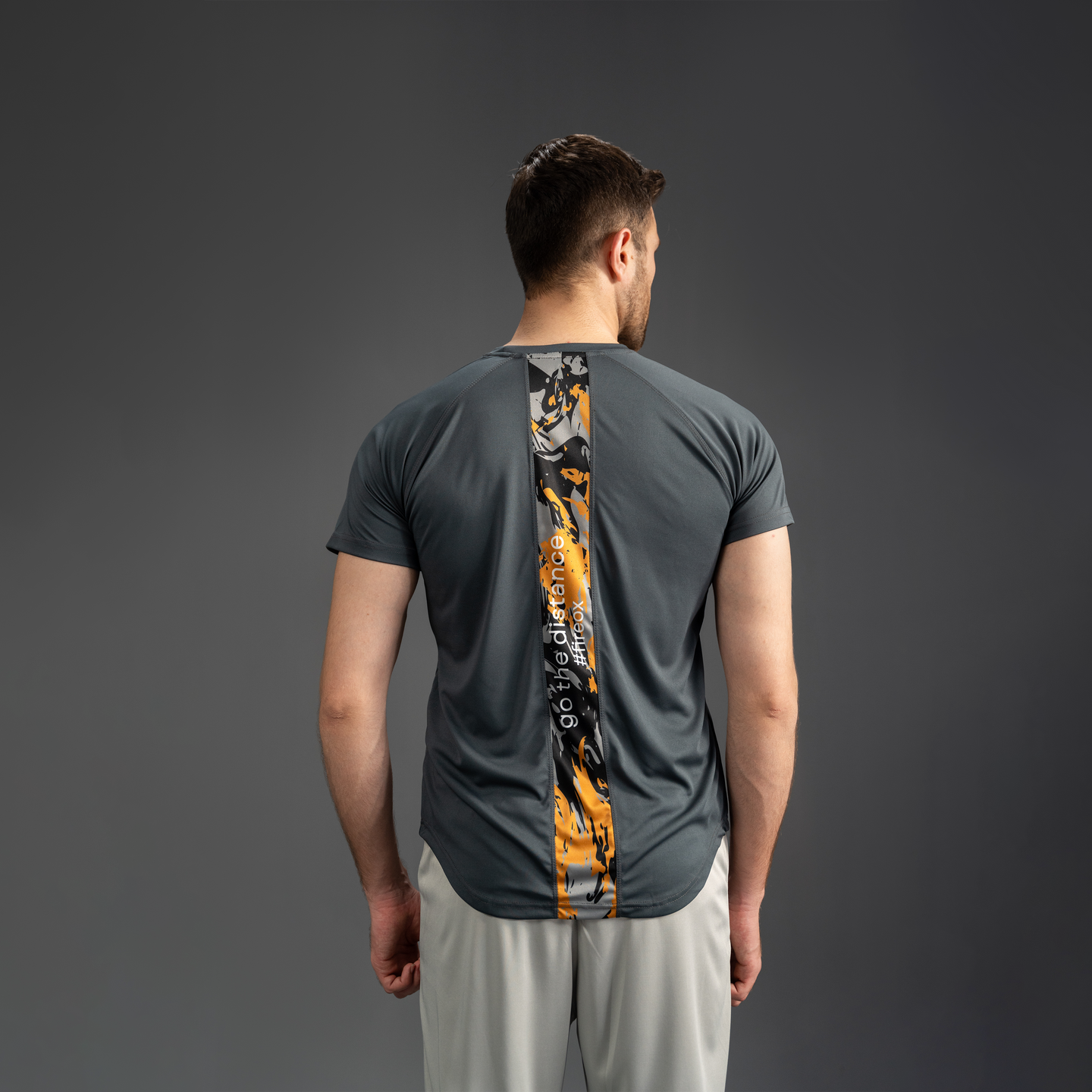 FIREOX Actifit T-Shirt GTD, Grey Orange, 2024