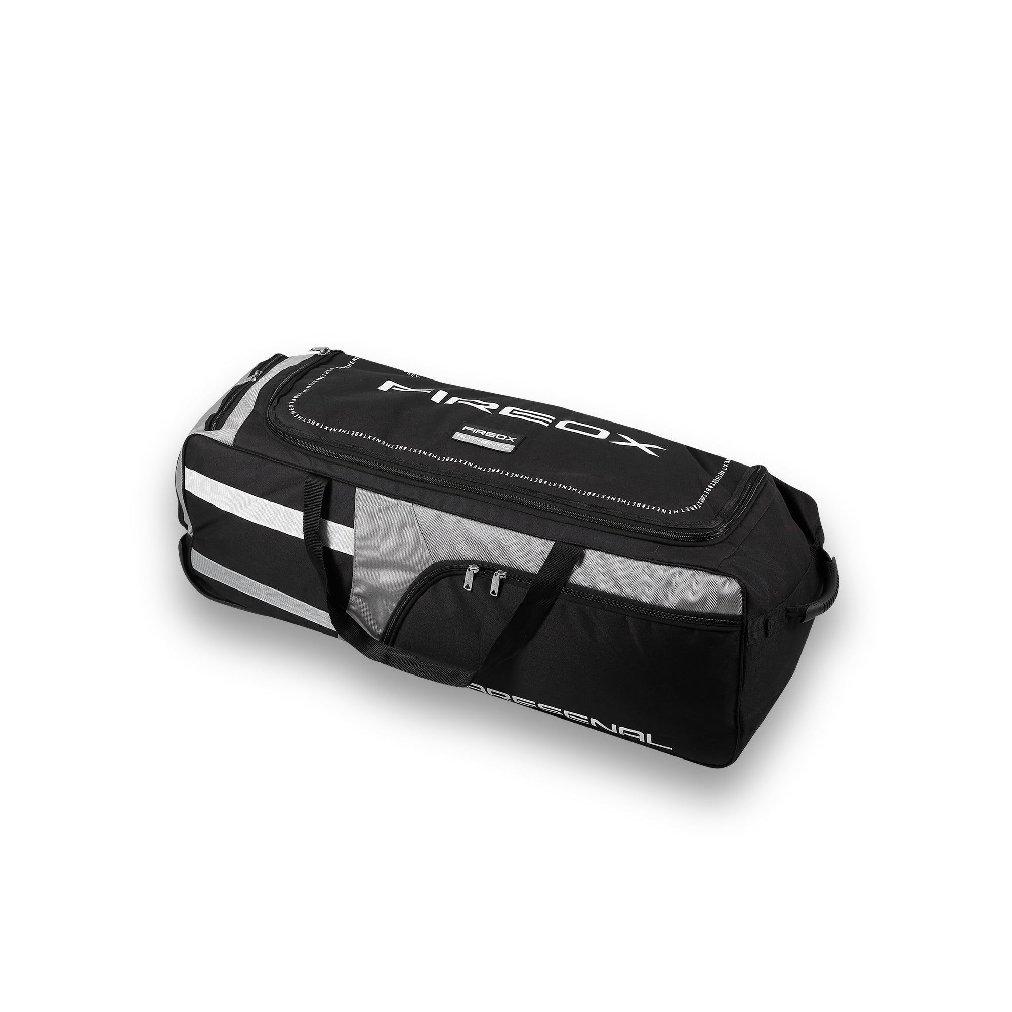 FIREOX HL 50 Black Silver Wheelie Bag