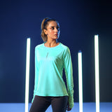 Fireox Actifit Women T-Shirt, Turquoise, 2024