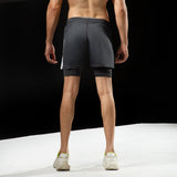 FIREOX Actifit Shorts, Grey White Panel, 2024