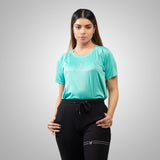 FIREOX Actifit Women T-Shirt, Turquoise, 2022,