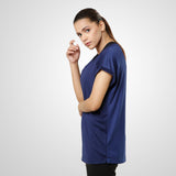 Fireox Hybrid Women T-Shirt, Navy Blue, 2023