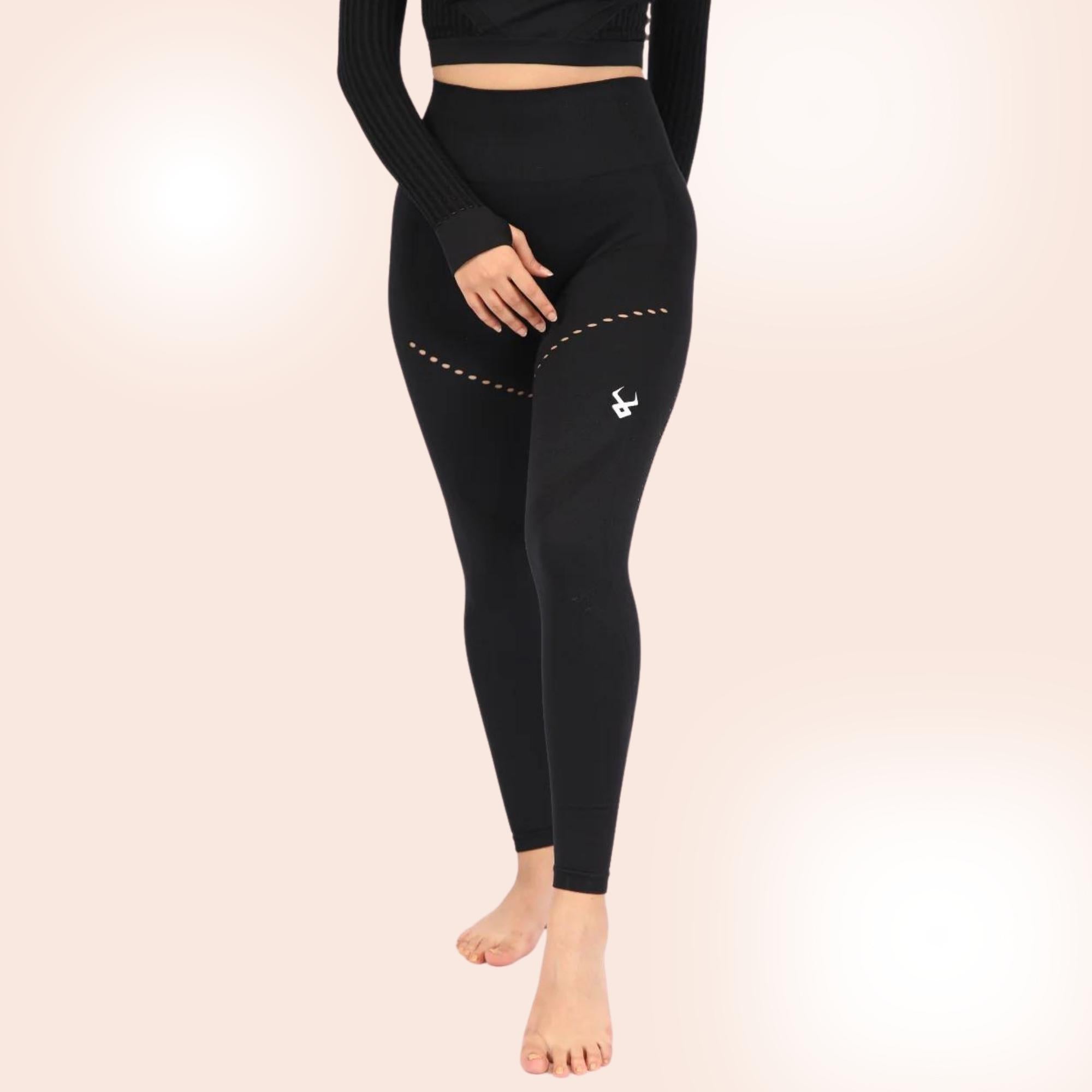 Fireox Yoga Pants, Black