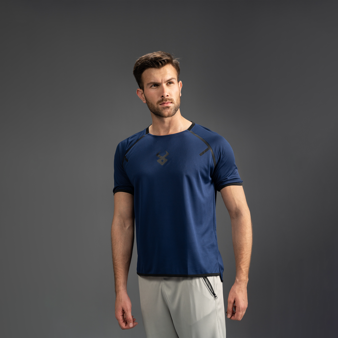 FIREOX Actifit T-Shirt, Navy Blue, D3, 2024