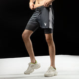 FIREOX Actifit Shorts, Grey White Panel, 2024