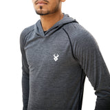 Fireox Pullover Hoodie, Grey