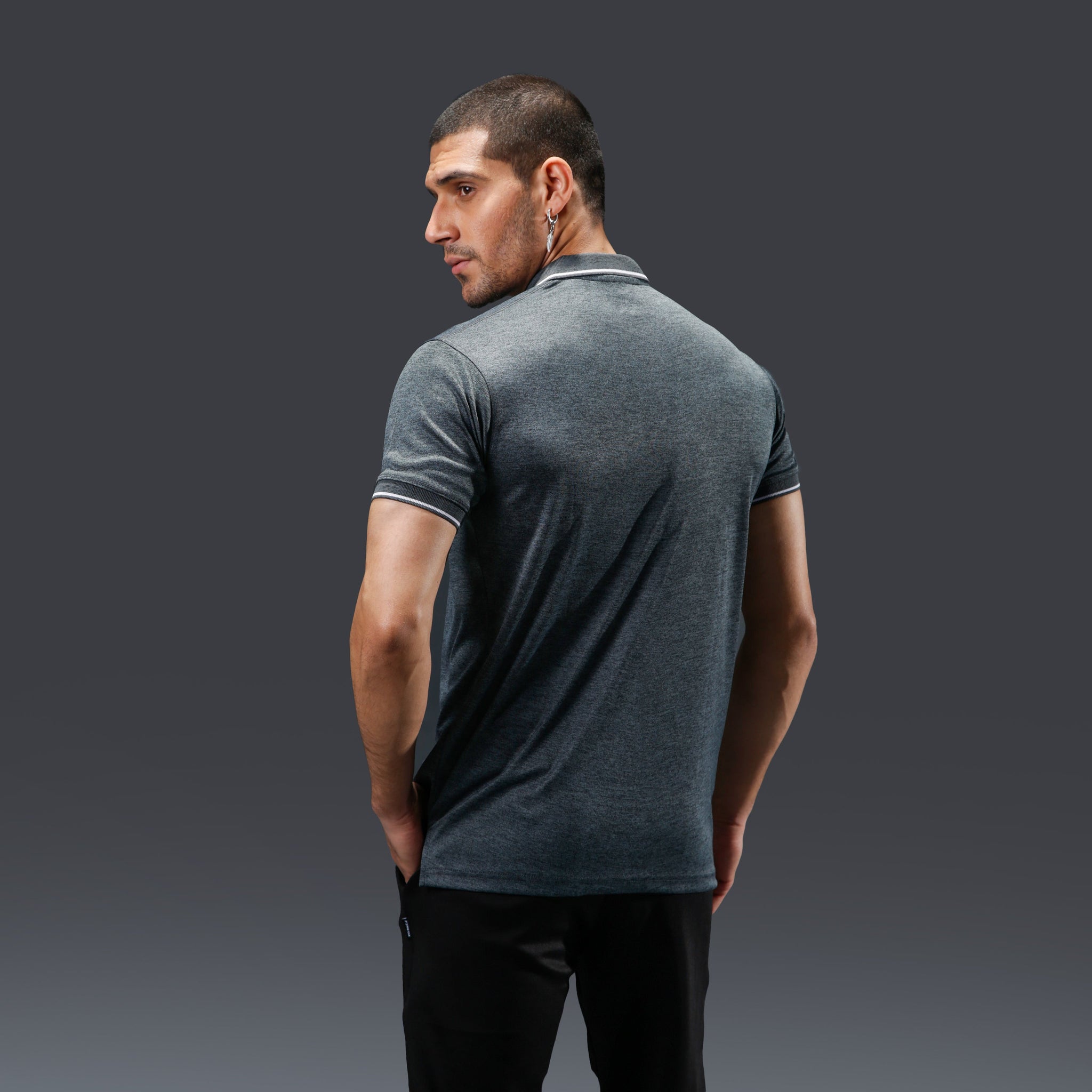 Fireox Activewear Polo, Dark Grey, 2024