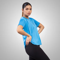 FIREOX Actifit Women T-Shirt, Sky Blue, 2022