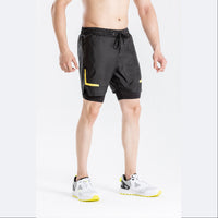 FIREOX Actifit Shorts, Black Yellow, 2023