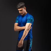 Fireox Unparalleled Actifit T-Shirt , Navy Blue